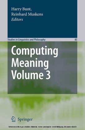 Computing Meaning. Vol.3