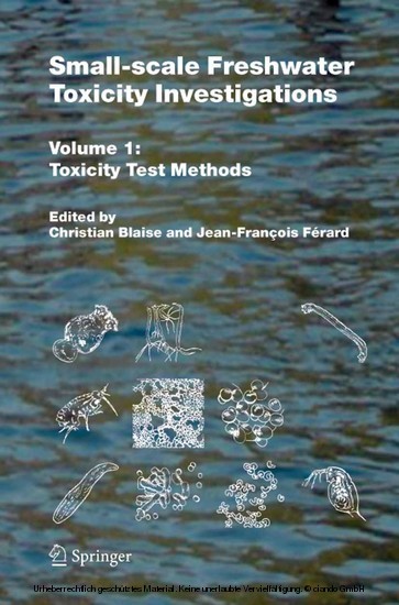 Small-scale Freshwater Toxicity Investigations. Vol.1 main product photo