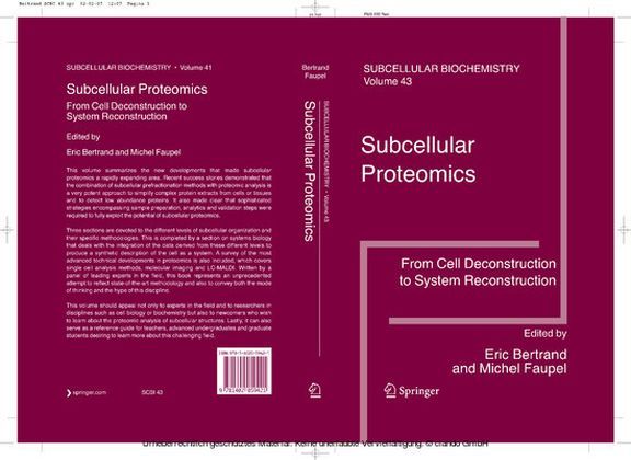 Subcellular Proteomics main product photo