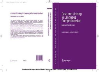 Case and Linking in Language Comprehension