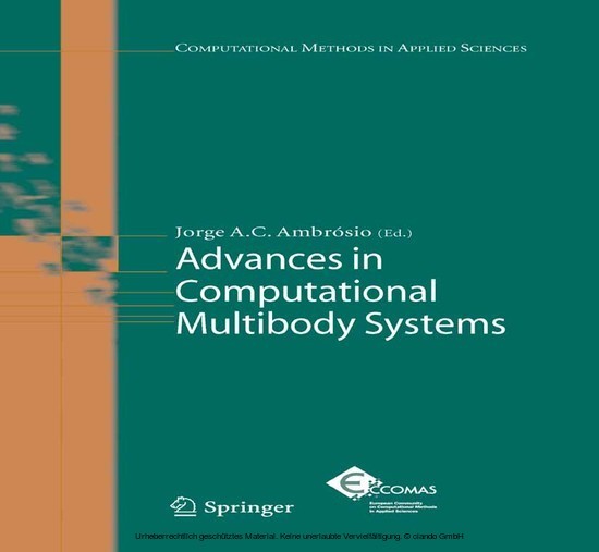 Advances in Computational Multibody Systems main product photo