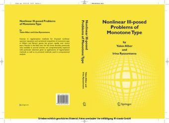Nonlinear Ill-posed Problems of Monotone Type
