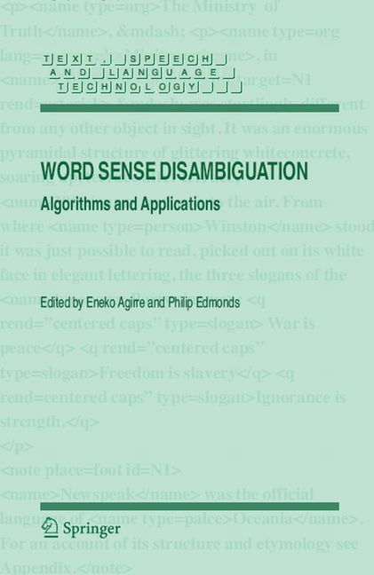 Word Sense Disambiguation main product photo