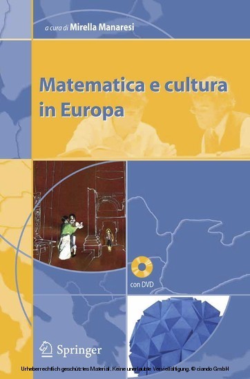 Matematica e cultura in Europa main product photo