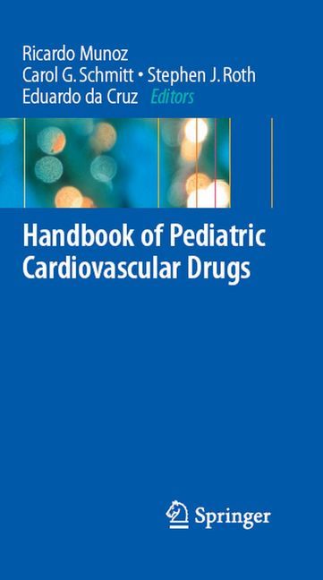Handbook of Pediatric Cardiovascular Drugs main product photo