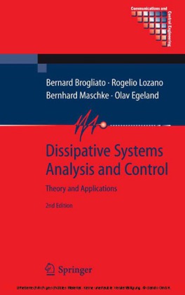 Dissipative Systems Analysis and Control