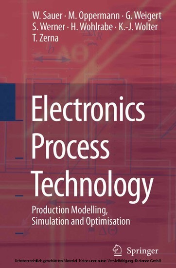 Electronics Process Technology main product photo