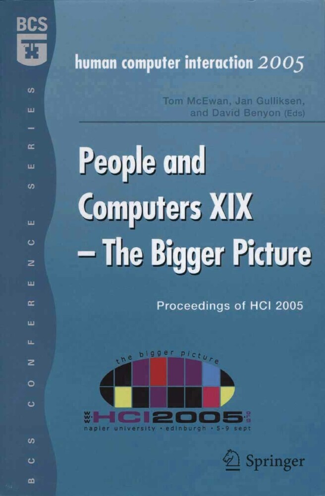 People and Computers XIX - The Bigger Picture main product photo