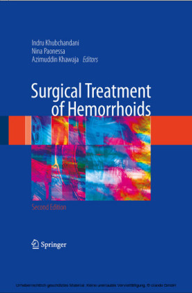 Surgical Treatment of Hemorrhoids