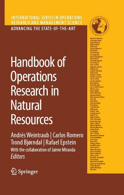 Handbook of Operations Research in Natural Resources main product photo