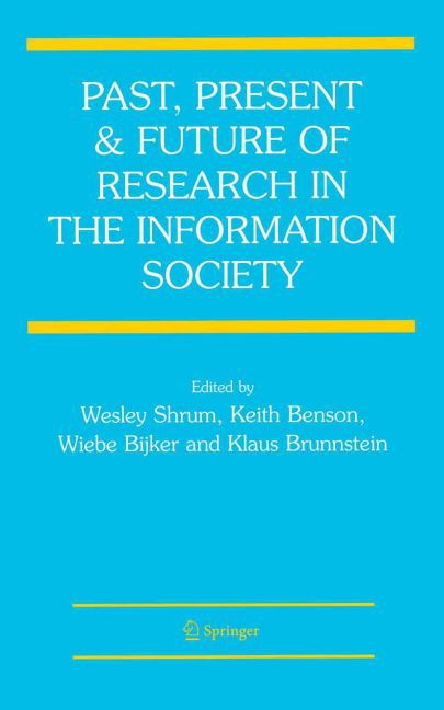 Past, Present and Future of Research in the Information Society main product photo