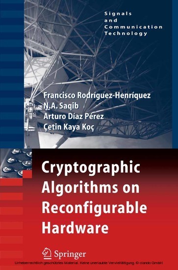Cryptographic Algorithms on Reconfigurable Hardware main product photo
