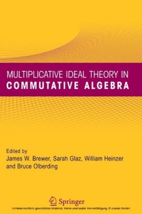 Multiplicative Ideal Theory in Commutative Algebra