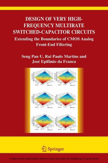 Design of Very High-Frequency Multirate Switched-Capacitor Circuits main product photo