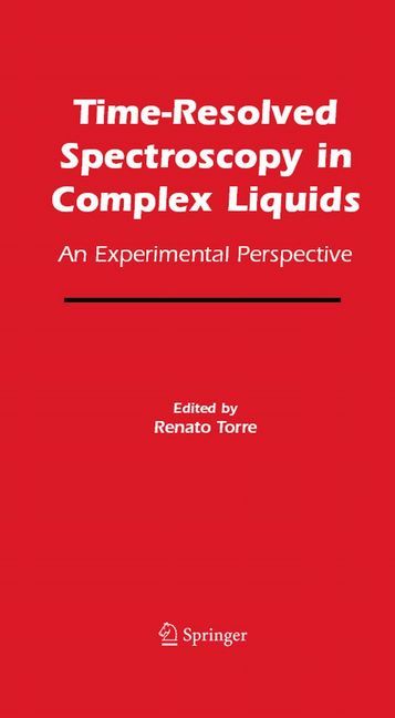 Time-Resolved Spectroscopy in Complex Liquids main product photo