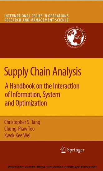 Supply Chain Analysis main product photo