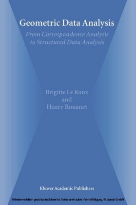 Geometric Data Analysis