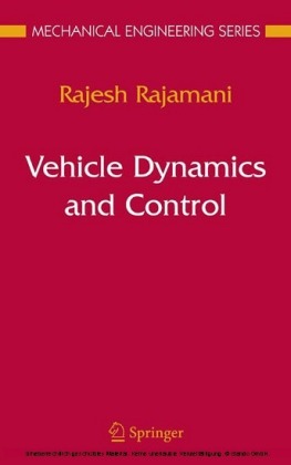 Vehicle Dynamics and Control