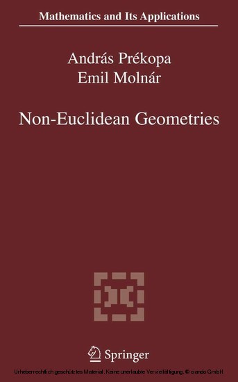 Non-Euclidean Geometries main product photo
