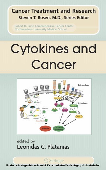 Cytokines and Cancer main product photo