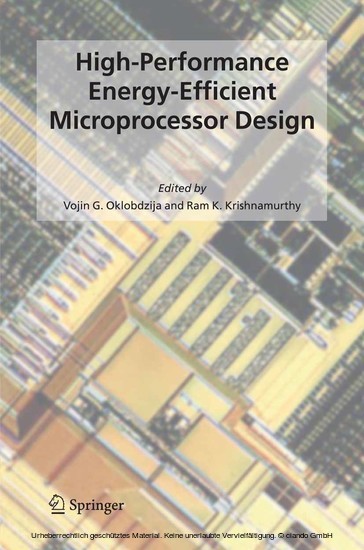 High-Performance Energy-Efficient Microprocessor Design main product photo