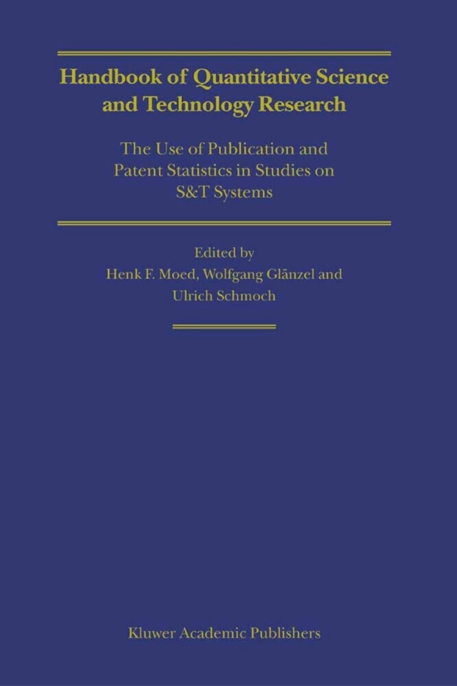 Handbook of Quantitative Science and Technology Research main product photo