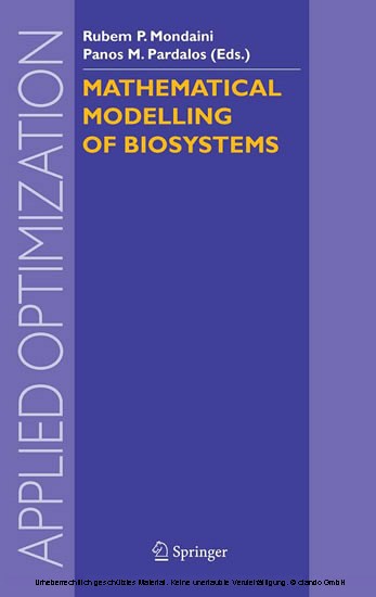 Mathematical Modelling of Biosystems main product photo