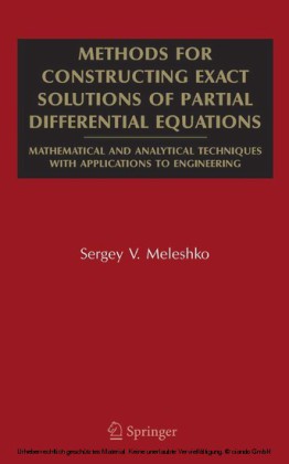 Methods for Constructing Exact Solutions of Partial Differential Equations