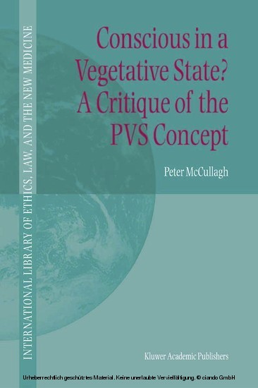 Conscious in a Vegetative State? A Critique of the PVS Concept main product photo