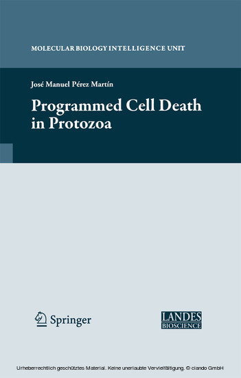 Programmed Cell Death in Protozoa main product photo