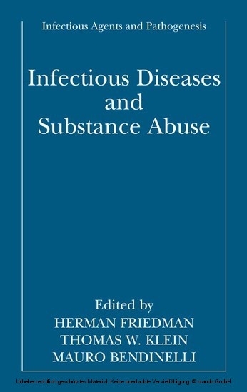 Infectious Diseases and Substance Abuse main product photo