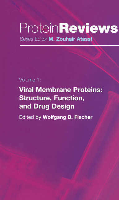 Viral Membrane Proteins: Structure, Function, and Drug Design main product photo