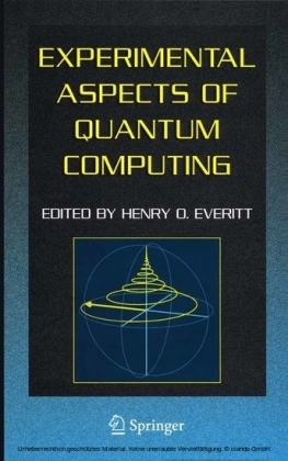 Experimental Aspects of Quantum Computing