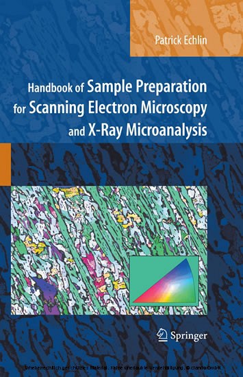 Handbook of Sample Preparation for Scanning Electron Microscopy and X-Ray Microanalysis main product photo