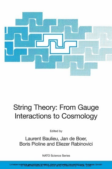 String Theory: From Gauge Interactions to Cosmology main product photo