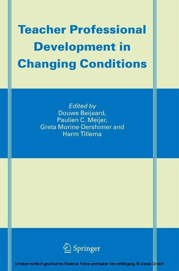 Teacher Professional Development in Changing Conditions main product photo