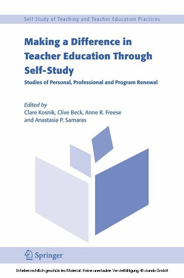Making a Difference in Teacher Education Through Self-Study main product photo