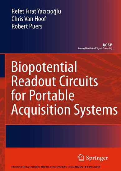 Biopotential Readout Circuits for Portable Acquisition Systems main product photo