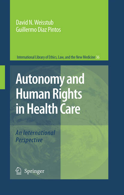 Autonomy and Human Rights in Health Care main product photo