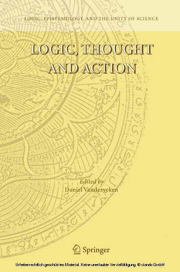 Logic, Thought and Action main product photo