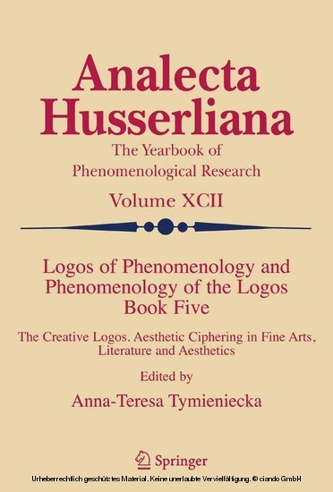 Logos of Phenomenology and Phenomenology of the Logos. Book Five main product photo
