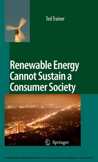 Renewable Energy Cannot Sustain a Consumer Society main product photo