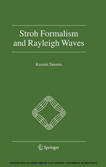 Stroh Formalism and Rayleigh Waves main product photo
