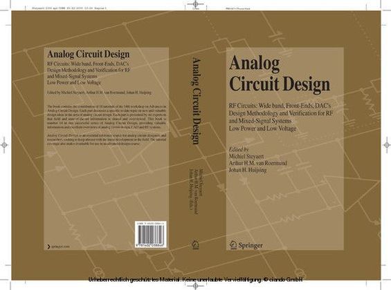 Analog Circuit Design main product photo