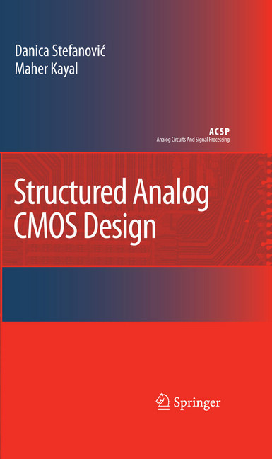 Structured Analog CMOS Design main product photo