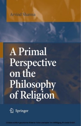 A Primal Perspective on the Philosophy of Religion