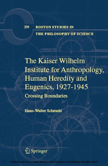 The Kaiser Wilhelm Institute for Anthropology, Human Heredity and Eugenics, 1927-1945 main product photo