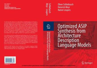 Optimized ASIP Synthesis from Architecture Description Language Models