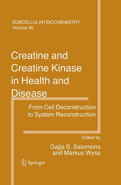 Creatine and Creatine Kinase in Health and Disease main product photo