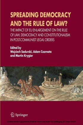 Spreading Democracy and the Rule of Law?